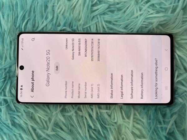 Samsung SAMSUNG NOTE20 5G