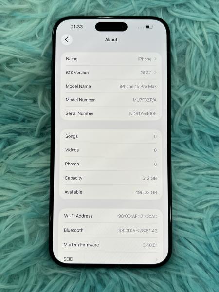 Apple IPHONE 15 PROMAX