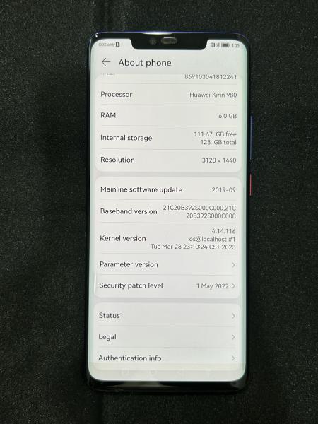 Huawei HUAWEI MATE 20 PRO