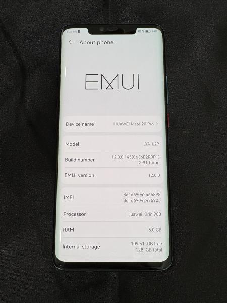 Huawei HUAWEI MATE 20 Pro