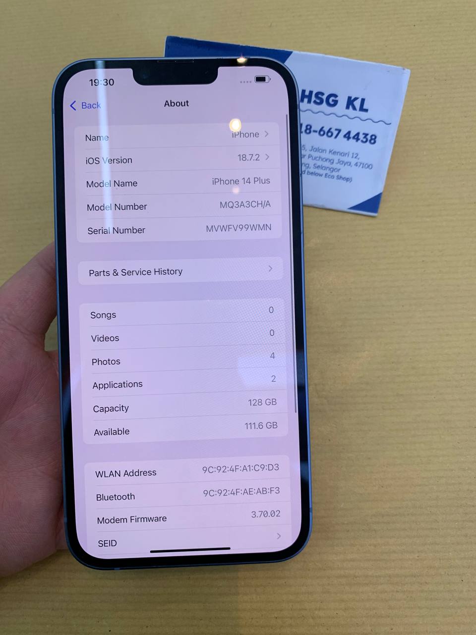 Apple IPHONE 14 PLUS