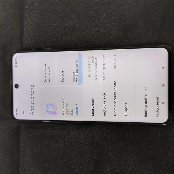 Xiaomi REDMI NOTE 9S