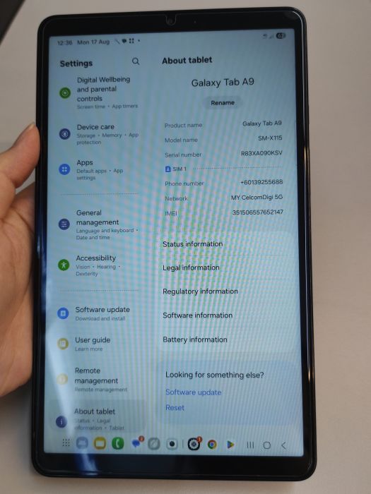 Samsung Galaxy Tab A9 (Sim) — photo 6 of 6