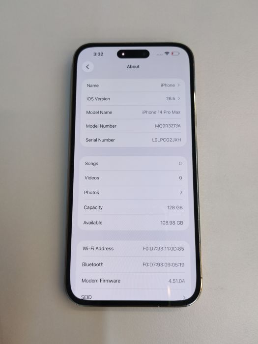 Apple iPhone 14 Pro Max