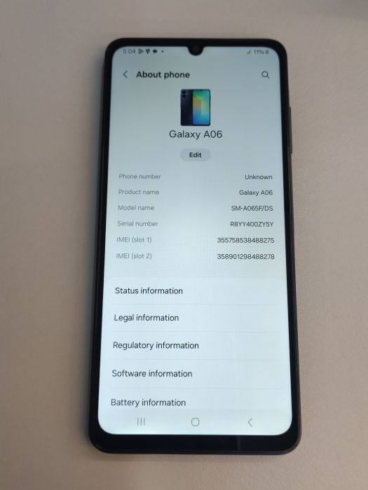 Samsung Galaxy A06 — photo 7 of 9