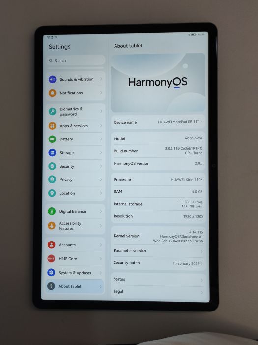Huawei MatePad SE 11" — photo 2 of 6