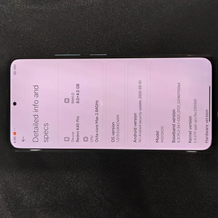 Xiaomi Redmi K40 Pro — photo 4 of 7