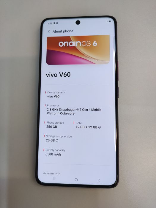 Vivo V60 — photo 2 of 6