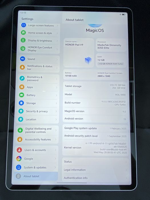 Honor Pad V9 — photo 4 of 6