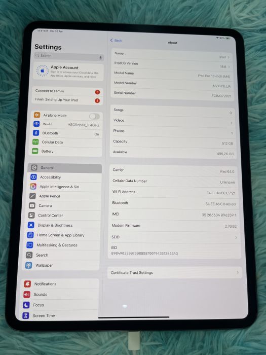 Apple iPad Pro 13-inch (M4) Wi-fi + Cellular — photo 7 of 8