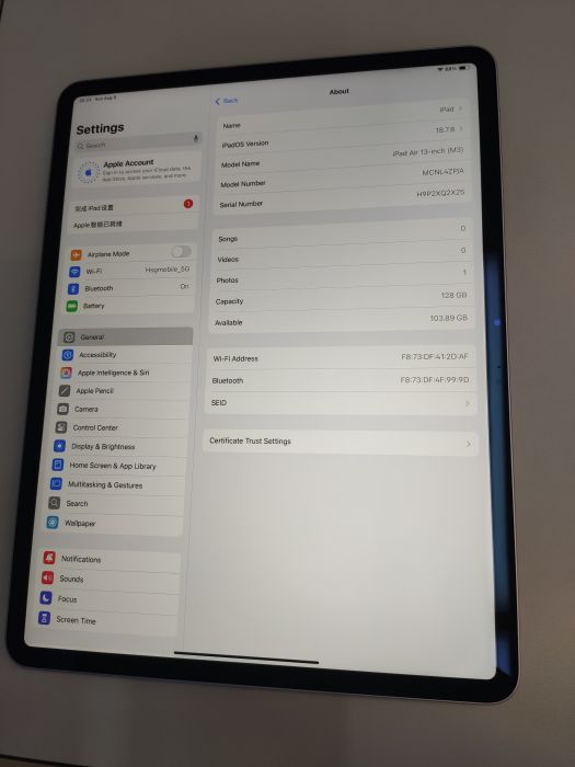 Apple iPad Air 13-INCH M3 — photo 2 of 7