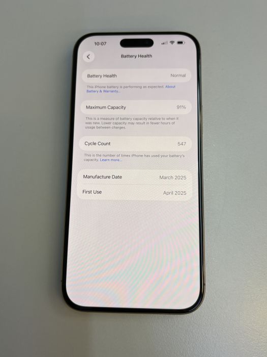 iPhone 16 Pro Max · 9/10