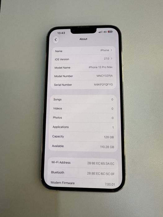 iPhone 13 Pro Max · 7/9