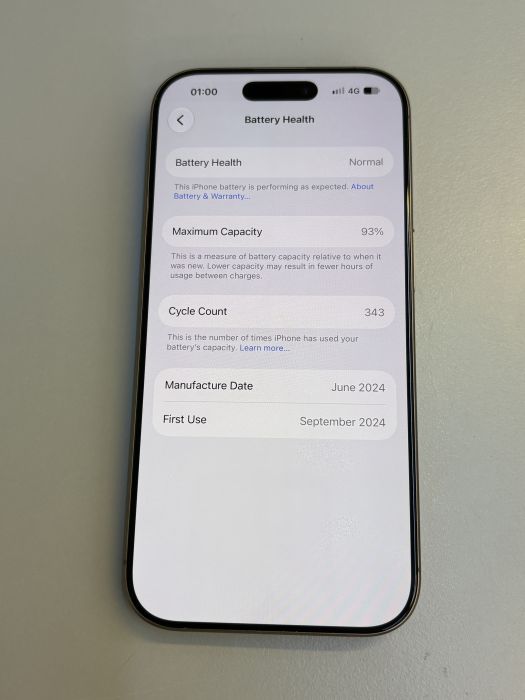 iPhone 16 Pro · 8/9