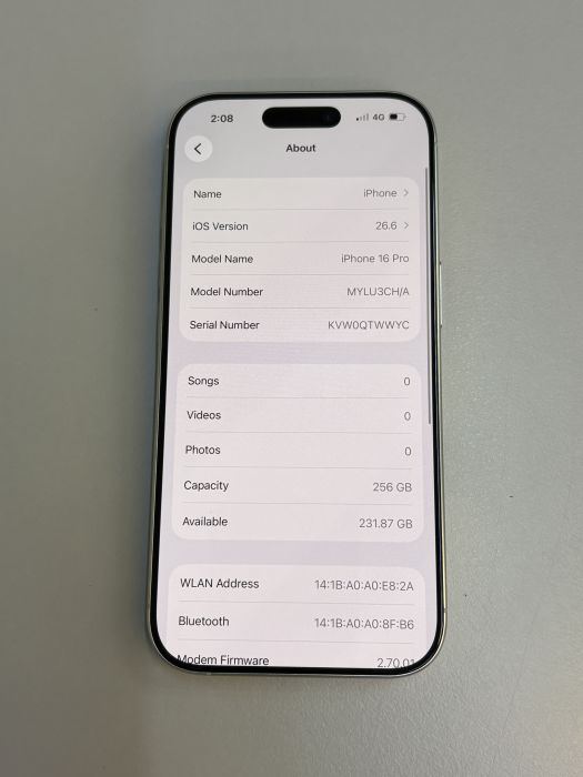 iPhone 16 Pro · 7/9