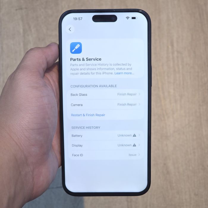 iPhone 15 Pro Max · 6/8