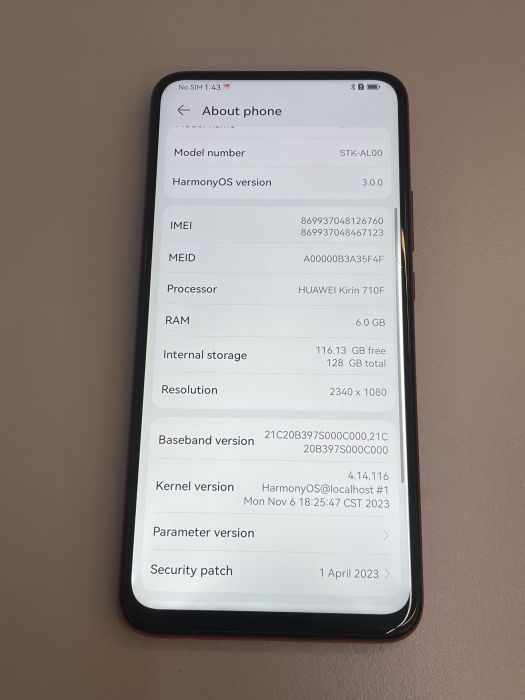 Huawei Enjoy 10 Plus · 7/7