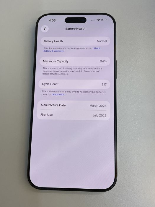 iPhone 16 Pro Max · 9/10