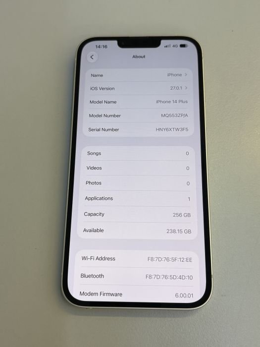 iPhone 14 Plus · 7/9