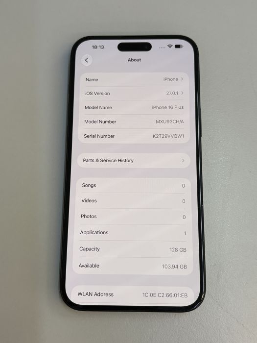 iPhone 16 Plus · 7/10