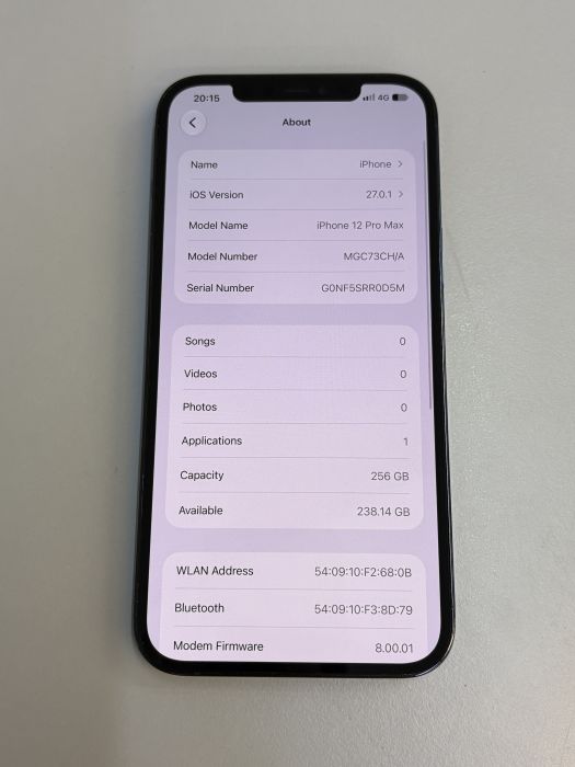 iPhone 12 Pro Max · 7/9