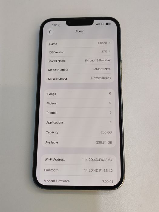 iPhone 13 Pro Max · 7/9