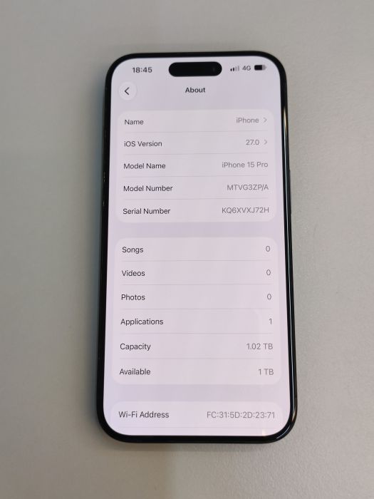 iPhone 15 Pro · 7/9