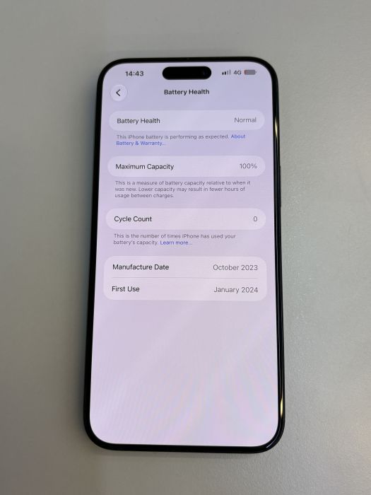 iPhone 15 Pro Max · 8/9