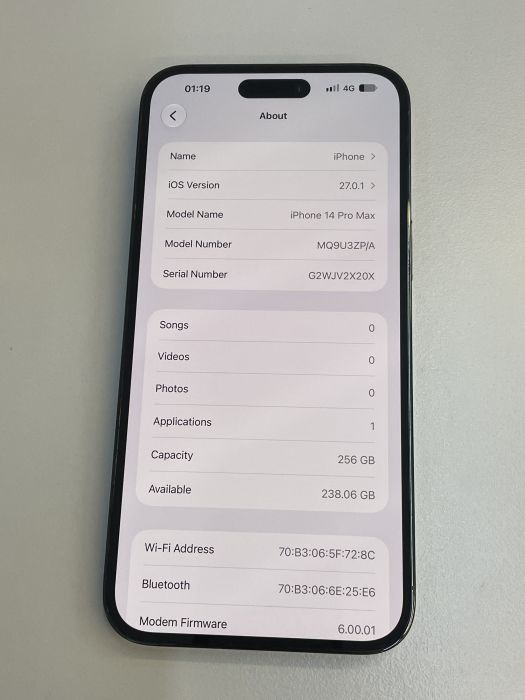 iPhone 14 Pro Max · 7/9