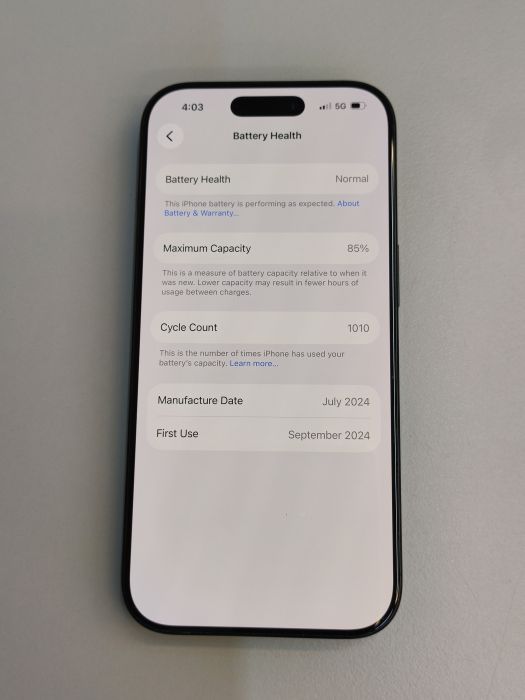 iPhone 16 Pro · 8/9
