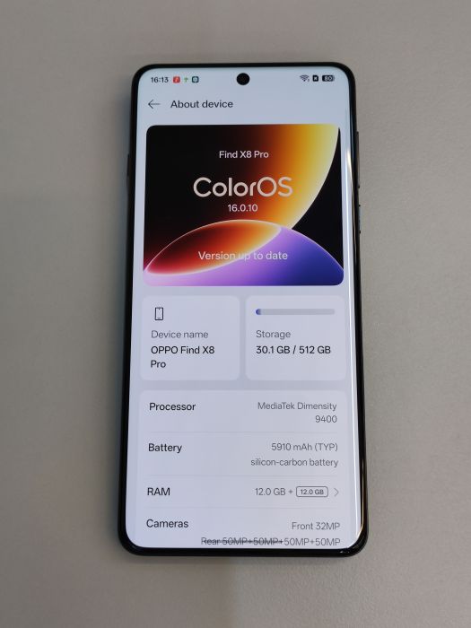 OPPO Find X8 Pro · 6/7