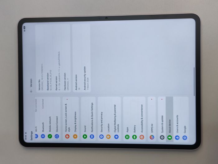 OPPO Pad 5 · 7/7