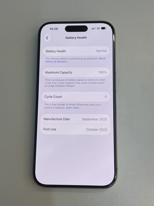 iPhone 15 Pro · 8/9