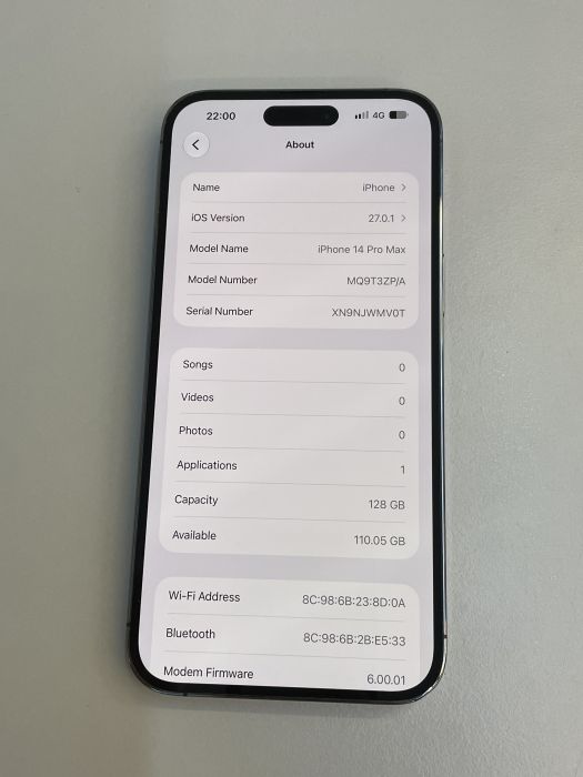 iPhone 14 Pro Max · 7/9