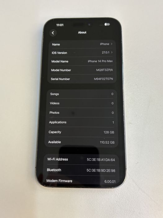 iPhone 14 Pro Max · 7/9