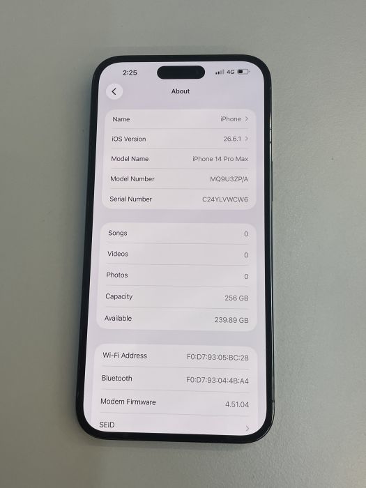 iPhone 14 Pro Max · 7/9