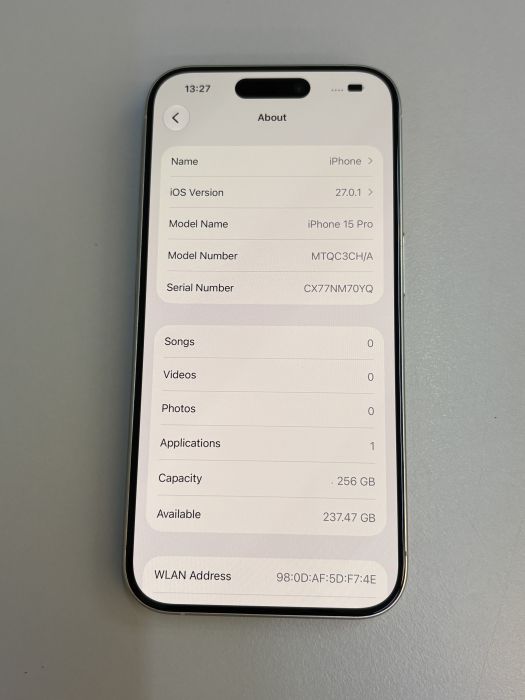 iPhone 15 Pro · 8/9