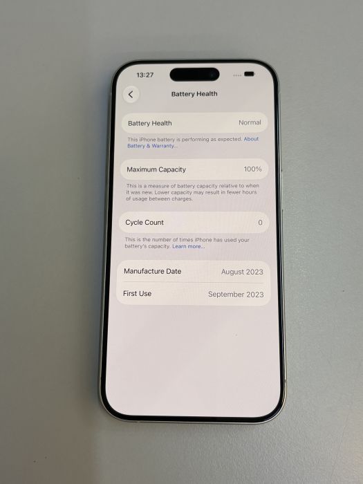 iPhone 15 Pro · 7/9