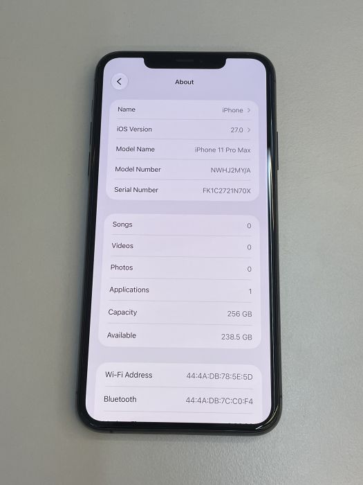 iPhone 11 Pro Max · 7/9