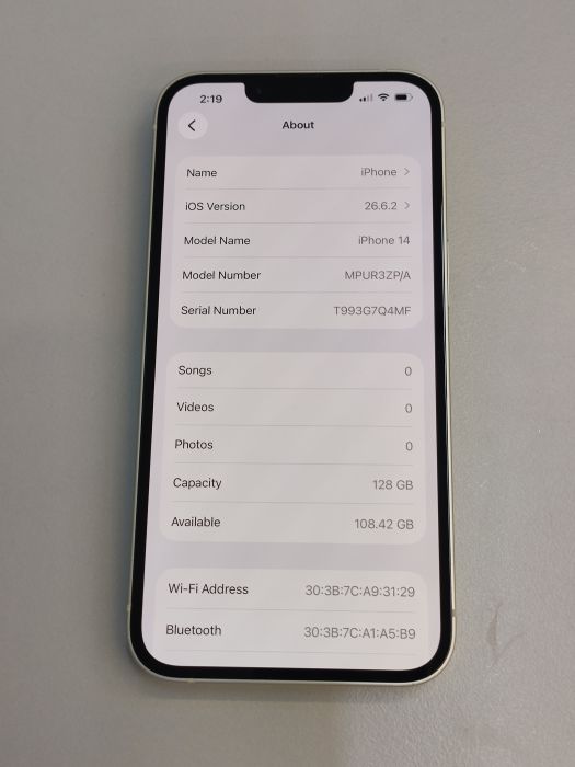 iPhone 14 · 7/9
