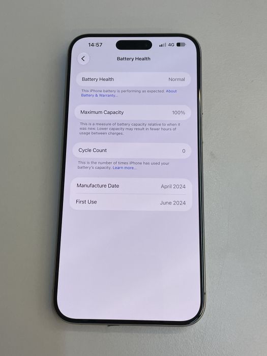 iPhone 15 Pro Max · 8/9