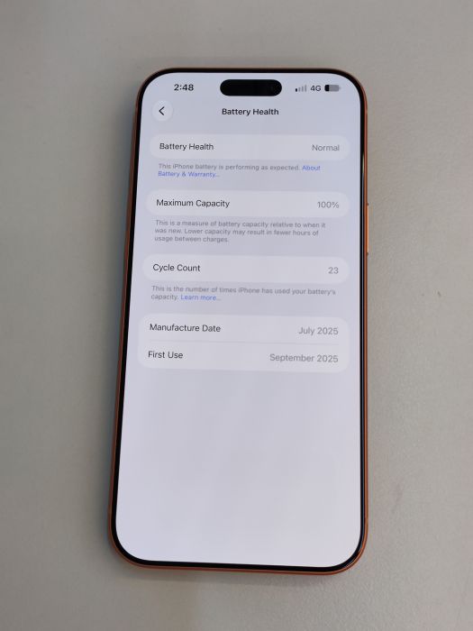 iPhone 17 Pro Max · 8/9