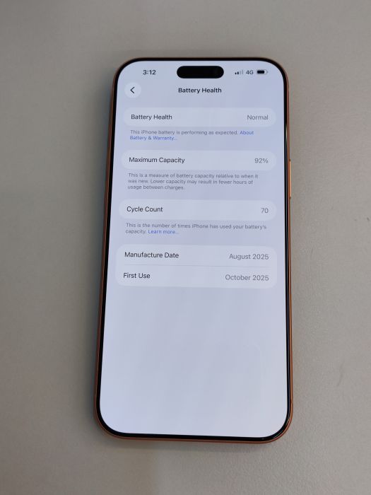 iPhone 17 Pro Max · 7/9