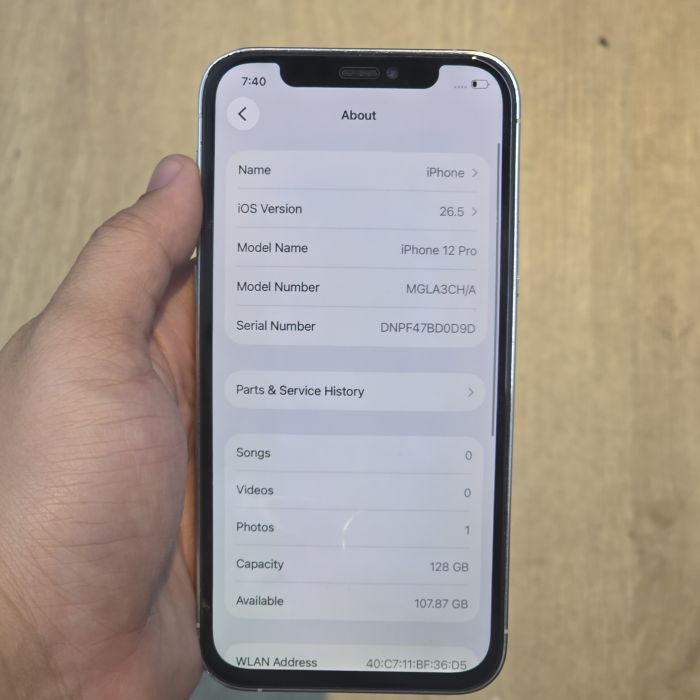 iPhone 12 Pro · 6/9