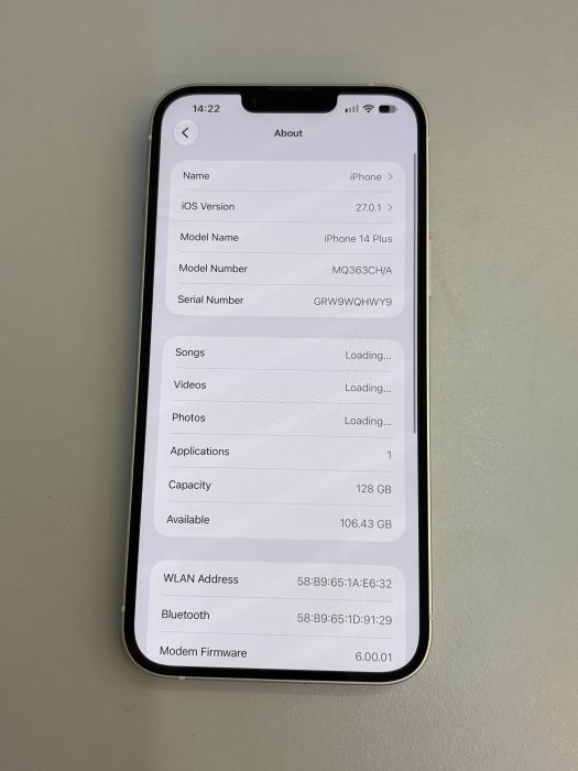 iPhone 14 Plus · 7/9