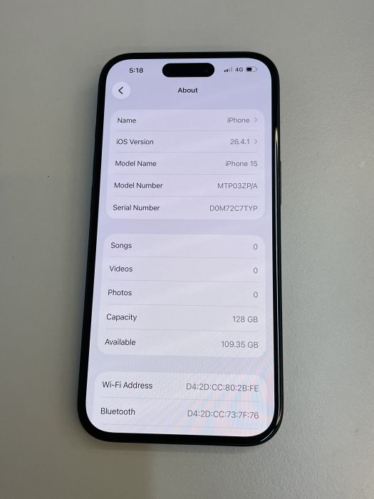 iPhone 15 · 7/9