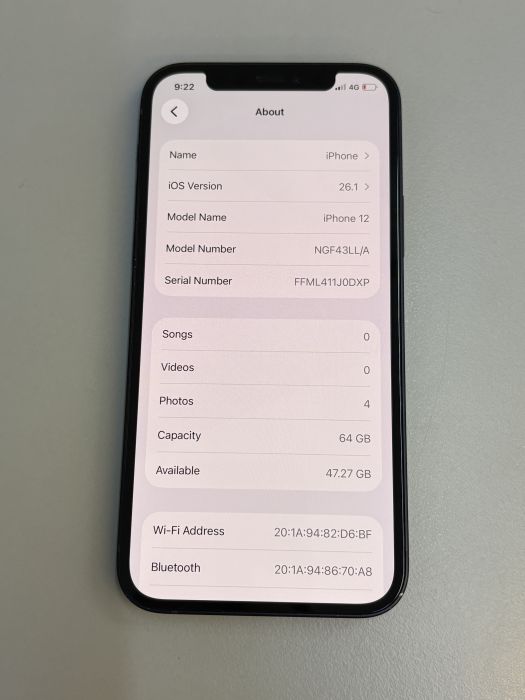 iPhone 12 · 7/9