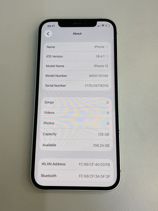 iPhone 12 · 8/9