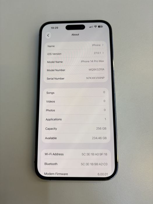 iPhone 14 Pro Max · 7/9
