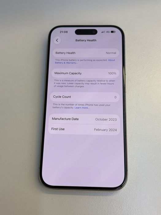 iPhone 15 Pro · 7/9